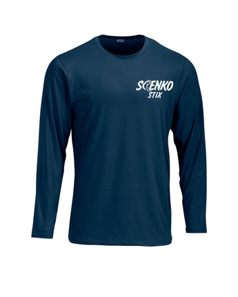 Navy Long Sleeve Performance Shirt